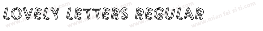 Lovely Letters Regular字体转换